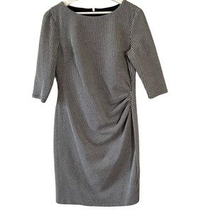 Ralph Lauren Women’s size 14 dress black/white small checked design